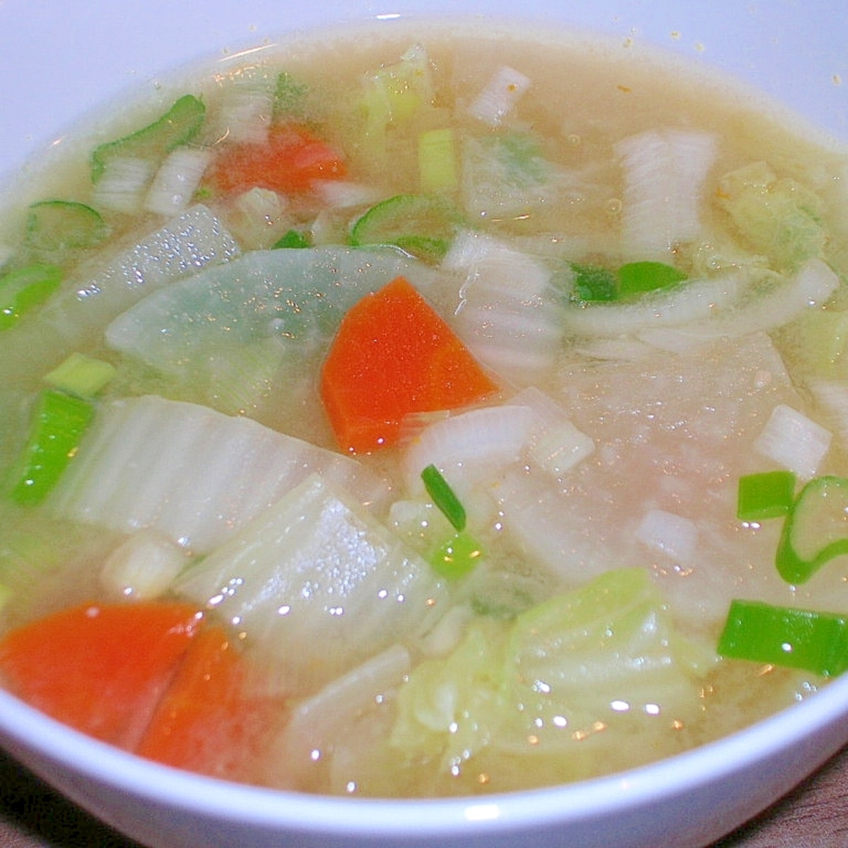 冬野菜たっぷり 食べるお味噌汁 レシピ 作り方 By はなはな桜 楽天レシピ 冬野菜たっぷり 食べるお味噌汁 レシピ 作り方 By はなはな桜 楽天レシピ